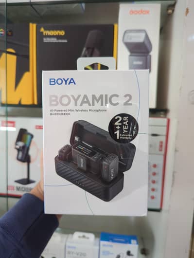 BOYA BOYAMIC 2 | World’s 1st AI-Powered Mini Wireless Microphone