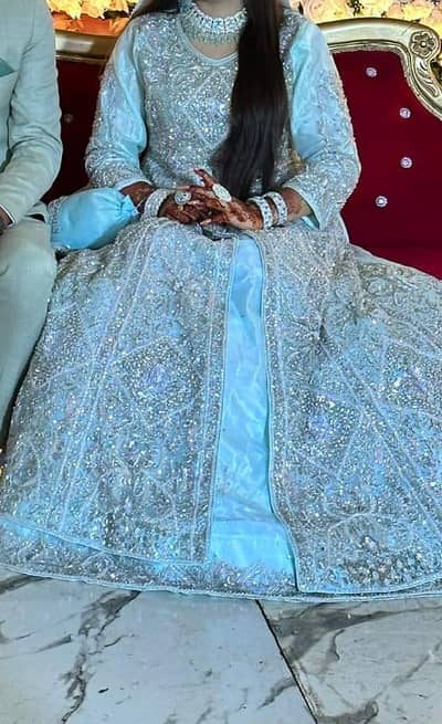 “Beautiful Bridal maxi– Heavy Embroidery –