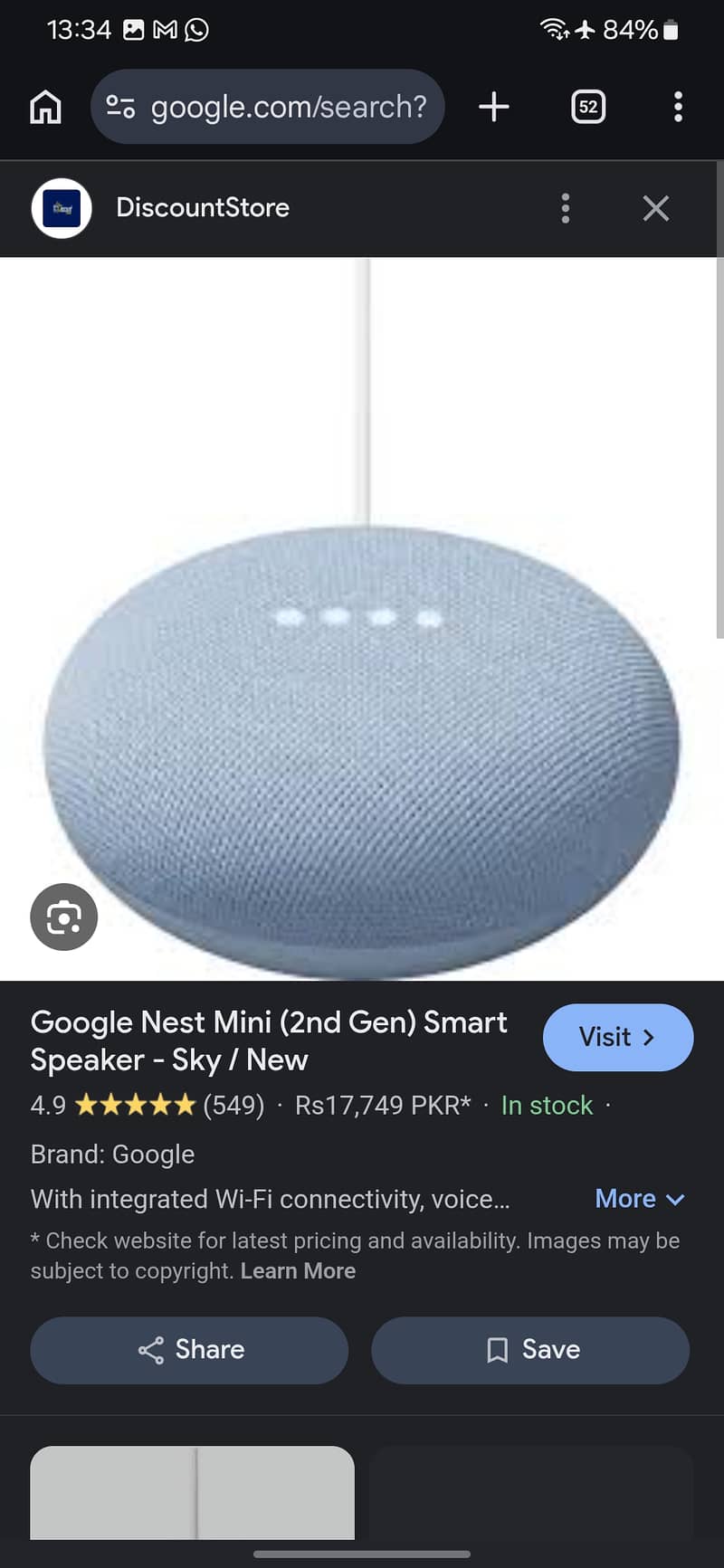Google nest mini 2nd Generation 0