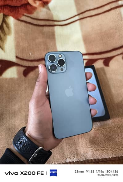 iphone 13 pro max 256gb dual sim official PTa  approved