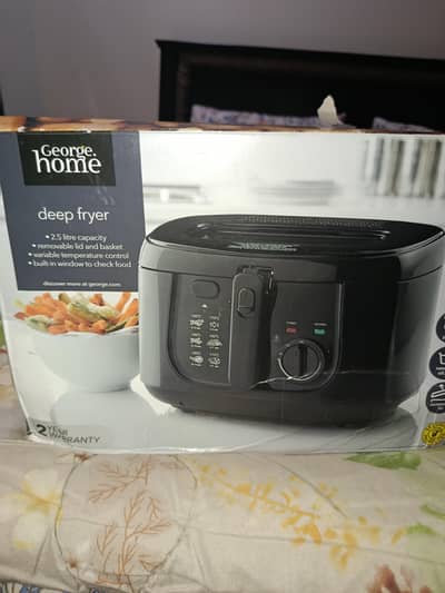 George home Deep fryer with 2.5 litre capacity