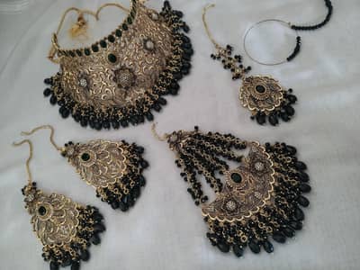  Elegant Wedding Jewelry Set – Full Artificial Bridal Collection 