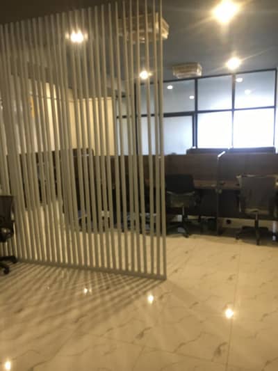825 Sq Ft Office For Rent Adjacent to MM Alam Road