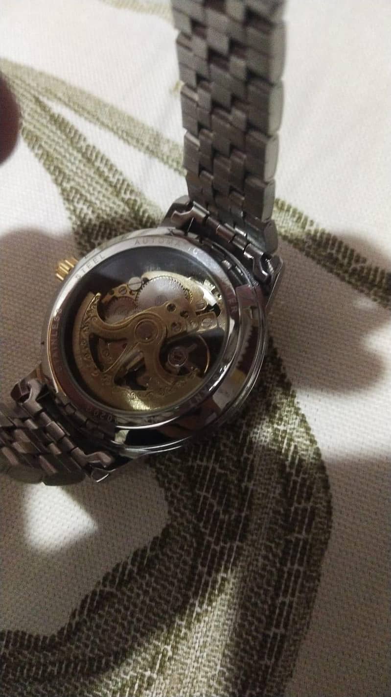 Rolex skeleton automatic watch 2