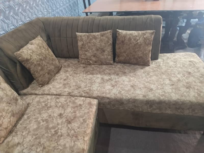L shape sofa 2