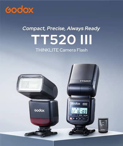 Godox 520iii Latest Flash gun 03249107656