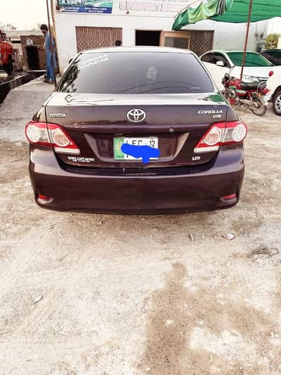 Toyota Corolla GLI 2012