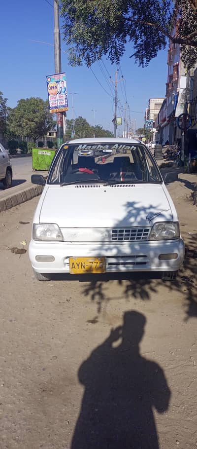 Suzuki mehran 2012 model saadi ha 75 percent jenion