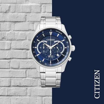 (Citizen AN8190-51L) New Watch Box Pack Blue