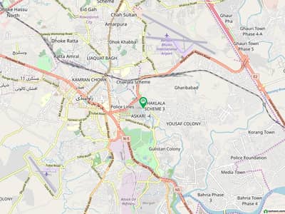 Top ( Second Floor) Flat Available for Rent in Askari 3 Chaklala Scheme III