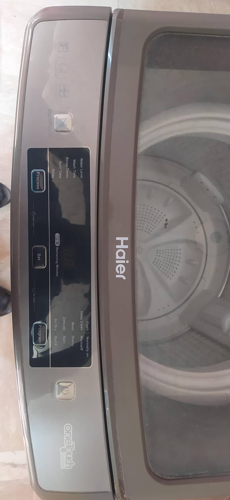 Haier full automatic wash machine 0