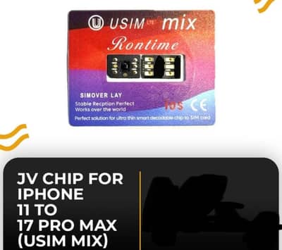 jv chip for iphone 11 to 17 pro max
