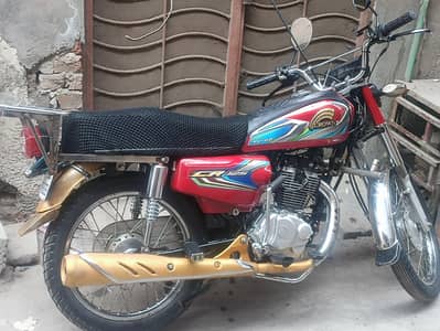 Crown CR125 self start with 5 gears in Great condition