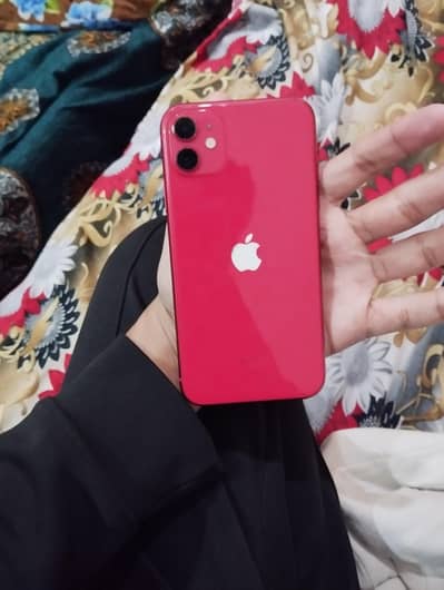 11 iPhone red colour 64 GB 80 battery health