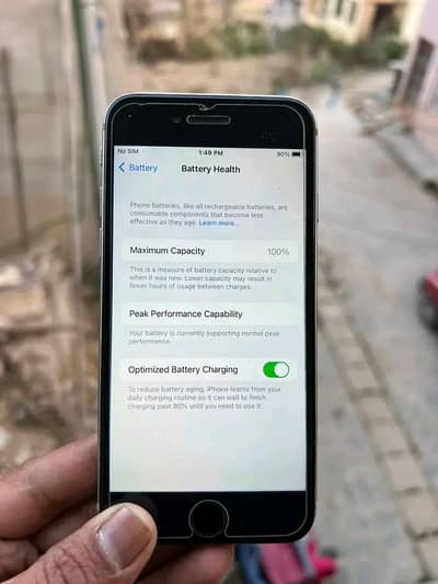 i phone 6s 128gb pta Aporvd battery 100