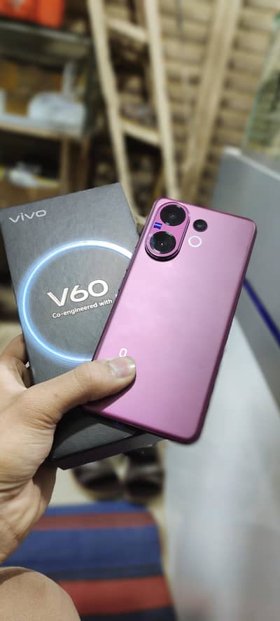 Vivo V60 | 512GB | Official  Approved | Box | Like New | Urgent Sale