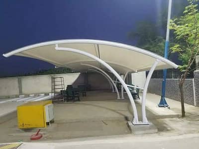 Pole parking, Best Pvc Shades in Pakistan, Cafe roof, Wall mount Shed