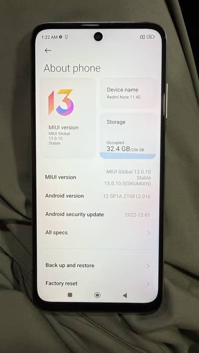 Redmi note 11 4G