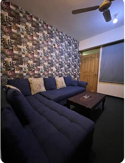 2 bedrooms apartment fully furnished available for rent location E-11 Islamabad