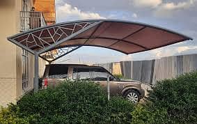 Tensile shade, New design parking, Pvc fabric shade, Folding shade