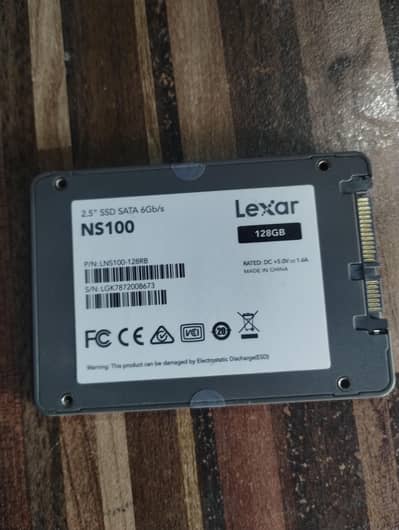 Lexar NS100 SSD Drive 128GB