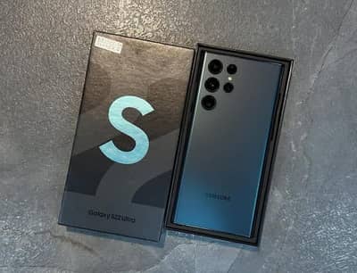Samsung Galaxy S22 Ultra 12/512Complete Box Urgent Sale Connect Wtp No