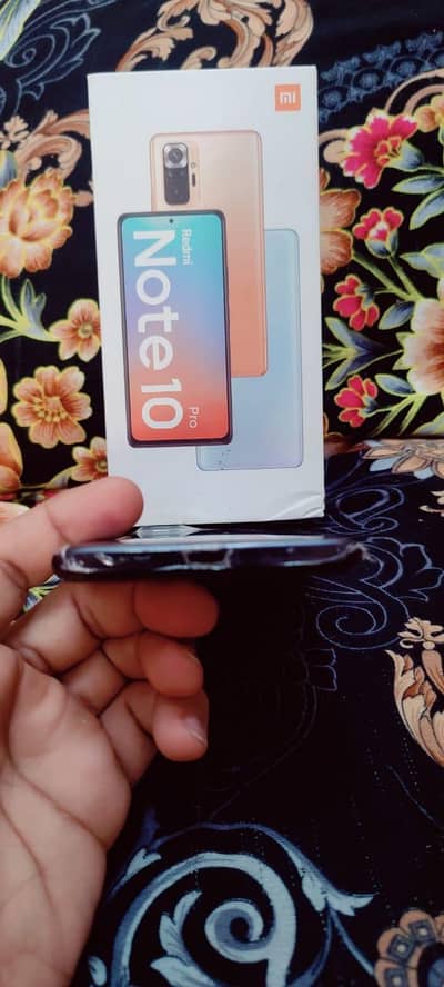 Redmi note 10 pro Ram 6+2GB or 128GB with box and exchange possible