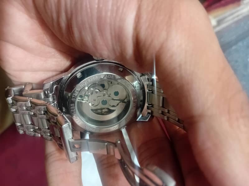 Bestwin automatic skeleton watch 1