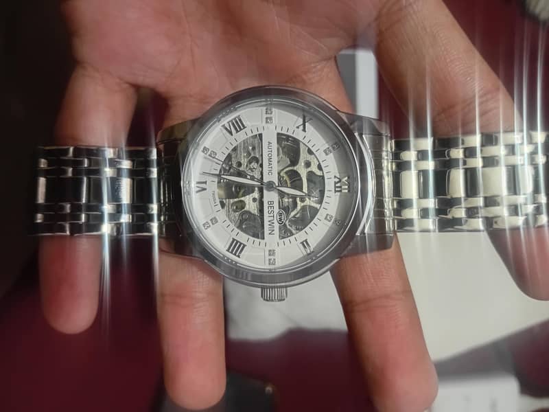 Bestwin automatic skeleton watch 2