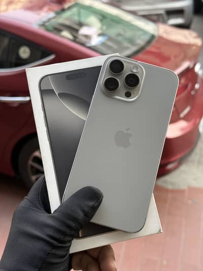 iPhone 16 pro Max Dual sim PTA HK Model 89% Health