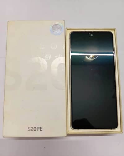 Samsung S20 FE With Box Officially PTA Approved Like Zero (1st owner)