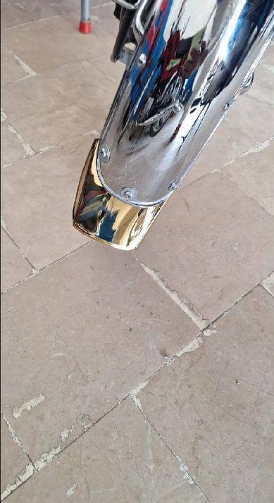 new steel golden chrome dumchi 125