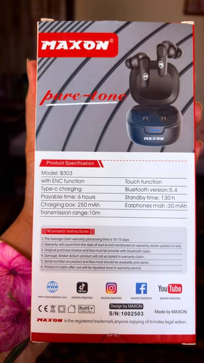 maxon pure tone for sale