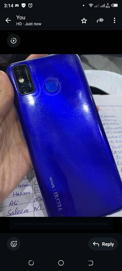 Tecno spark 6 Go