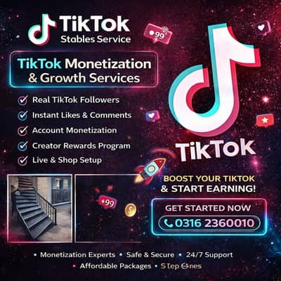 TikTok Monetisation & Growth Services
