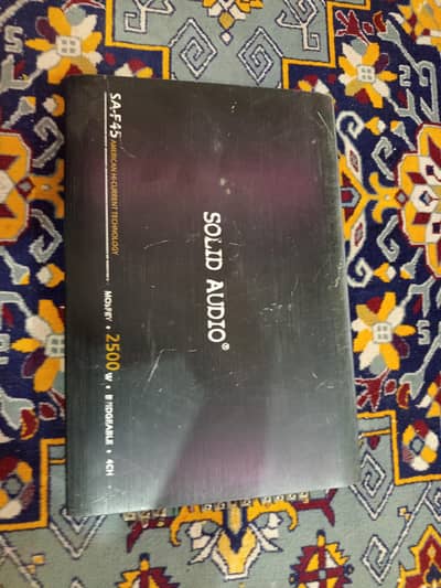 solid audio 2500w 4 channel