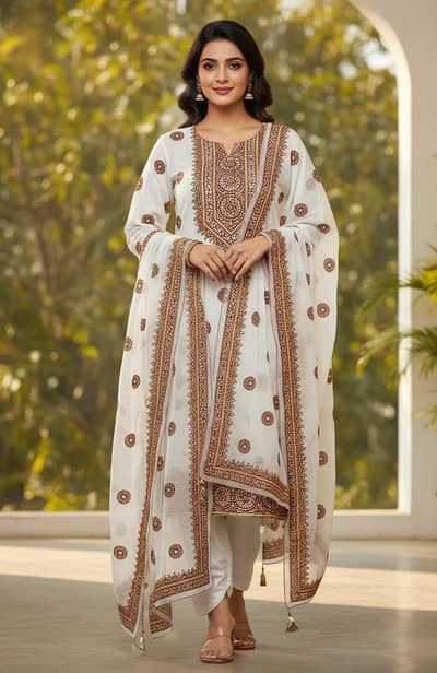 New amazing  lawn and shiffon suits are available