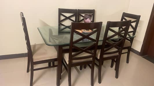6 seater dining table chair