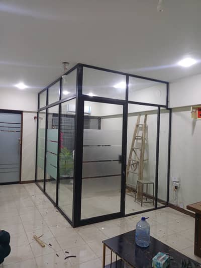 Aluminium glass Wood & Interior decorator work