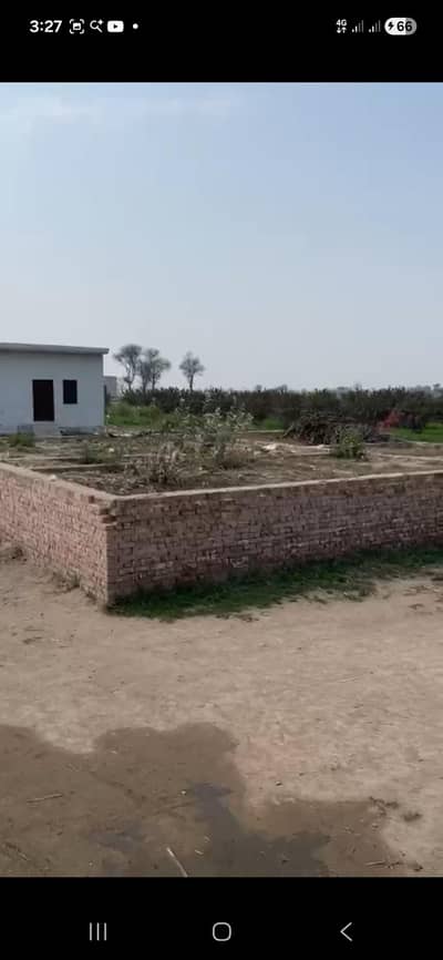 موضع حسنانہ بھکر روڈ چوکی علی آباد علاقے میں 5 مرلہ پلاٹ برائے فروخت