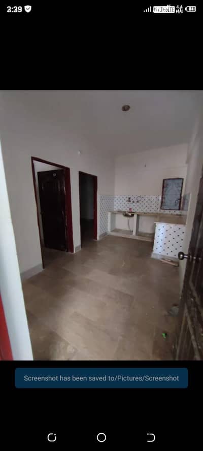 6th floor flat of 3 rooms and 2 washrooms available for sale in Sector D.