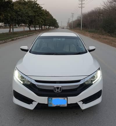 Honda Civic White 2020 islamabad