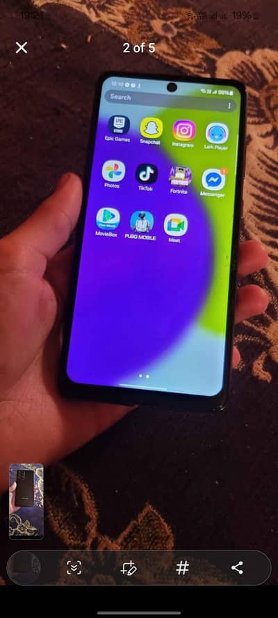 samsung a52 5g orginal pta approve he dual sim