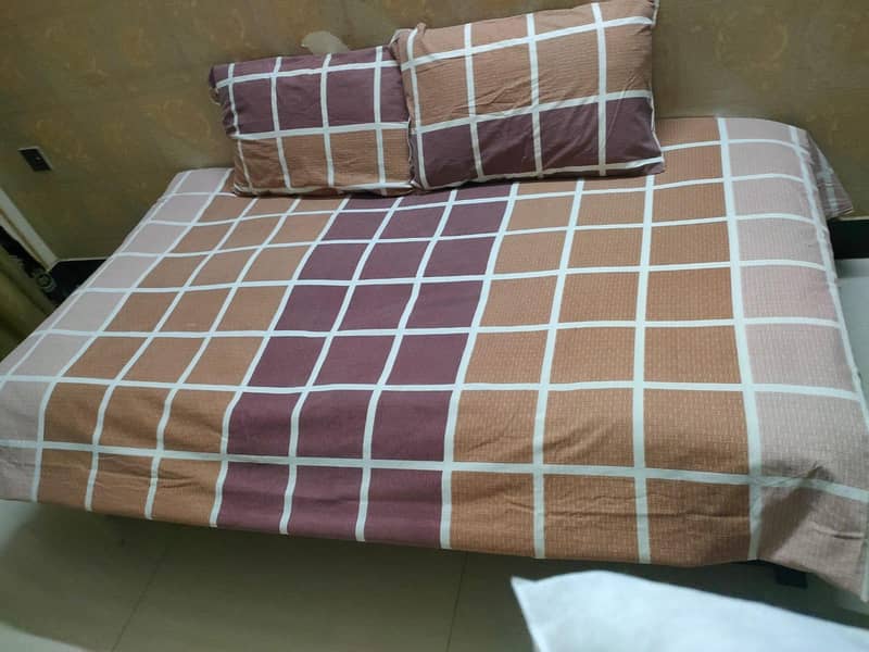 sofa com bed good condition 1
