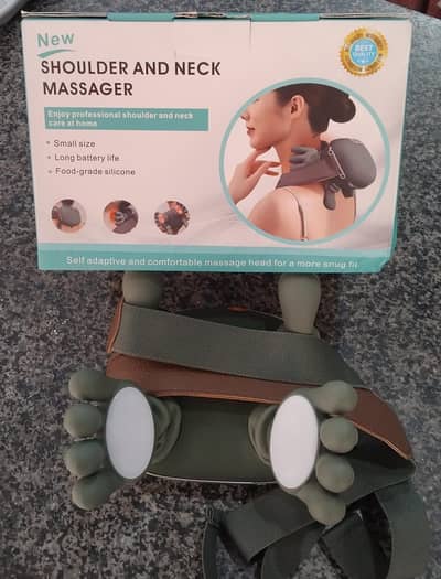 Cordless Hand Shaped Finger Massage Neck Shoulder Heating Massager