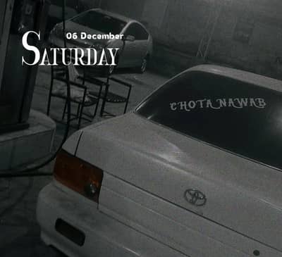 Toyota Xe Corolla / Indus Corolla  back sports lights with garnish