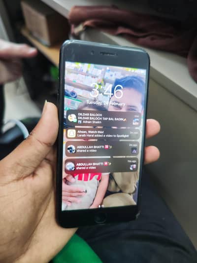 iphone 7 plus PTA approved 256gb all ok