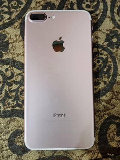 iphone 7 plus official pta approved  100 battery health 128gb