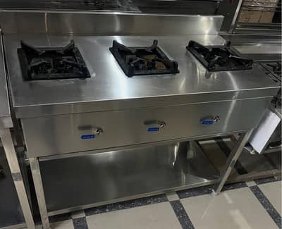 3-Burner cooking Range