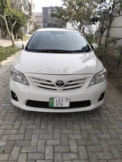 Toyota Corolla Xli  2013